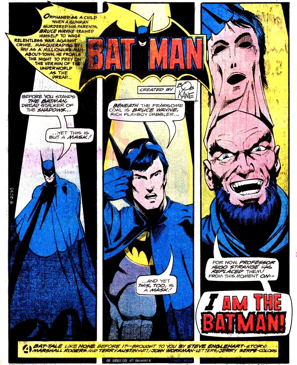Read Up On Comics & The Thought Balloon - Spotlight on Batman's Villains -  Professor Hugo Strange